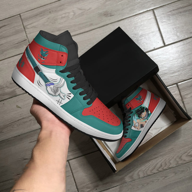 Izuku Midoriya Sneakers Limited Edition My Hero Academia Anime Shoes