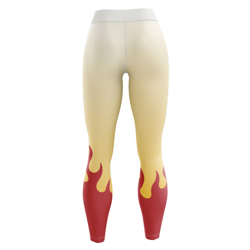 Kyojuro Demon Slayer Custom Unisex Leggings Spats Training Tights