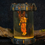 Dragon Ball Goku Super Saiyan Healing Chamber Incubator Epoxy Resin Lamp, Night Light, Wireless Lights