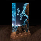 Seahorses - High Quality Epoxy Resin Lamp