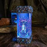 Solo Leveling Sung Jin-woo Diorama Epoxy Resin Lamp, Night Light, Wireless Lights