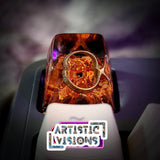 LOTR Lord Of Rings Eye of Sauron Dark Lord King of the Dead Smaug Dragon Balrog The One Ring Artisan Keycaps Epoxy Resin