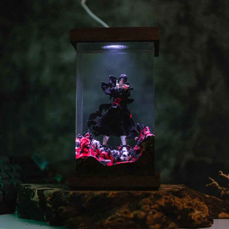 Itachi Uchiha Naruto Epoxy Resin Lamp, Night Light