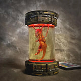 T-Rex Dinosaur Healing Chamber Incubator Epoxy Resin Lamp, Night Light, Wireless Lights