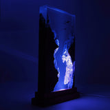 Divers Explore Undersea - High Quality Epoxy Resin Lamp