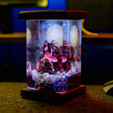 Demon Slayer Kamado Nezuko Epoxy Resin Lamp, Night Light