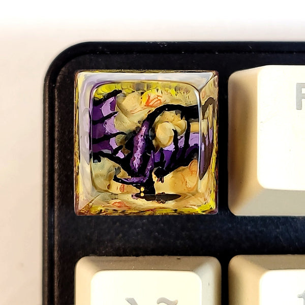 Game Of Throne GOT Dragon Artisan Keycaps Epoxy Resin