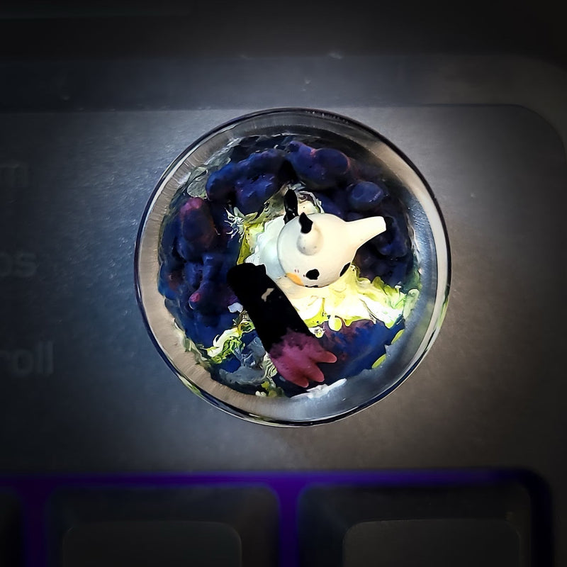 Pokemon Mimikyu Keyboard Knob Artisan Keycaps Epoxy Resin