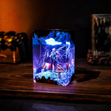 Valorant Jett Epoxy Resin Lamp, Night Light