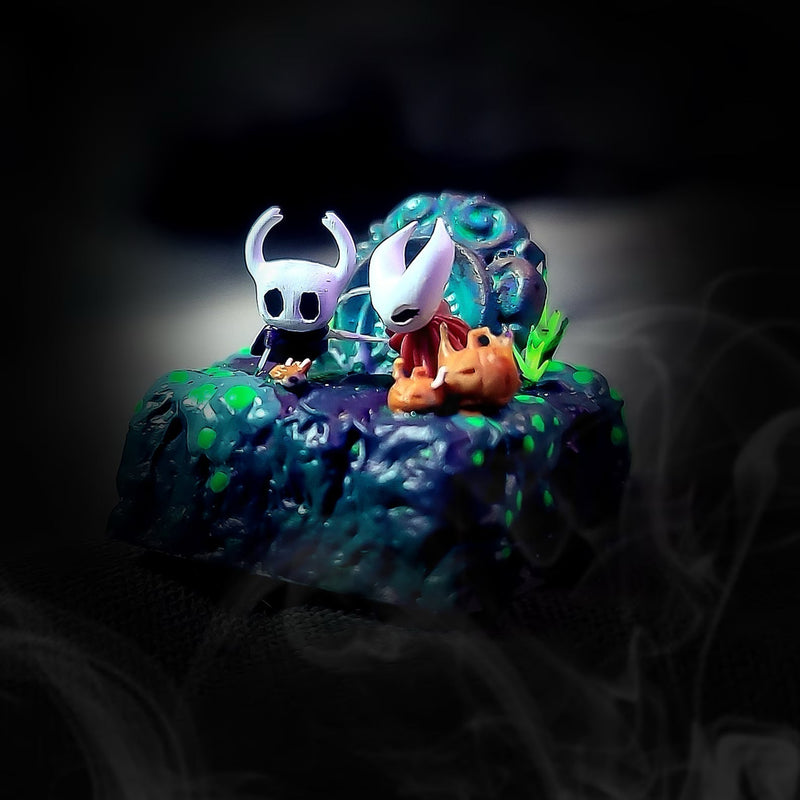 Hollow Knight Hornet Halloween Artisan Keycaps Epoxy Resin