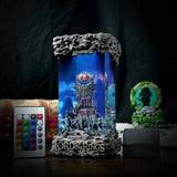 LOTR Lord Of Rings Eye of Sauron Dark Tower Diorama Epoxy Resin Lamp, Night Light, Wireless Lights