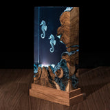 Seahorses - High Quality Epoxy Resin Lamp