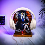 Gundam Headphone Stand Epoxy Resin Lamp, Night Light