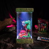 Ghibli My Neighbor Totoro Diorama Epoxy Resin Lamp, Night Light, Wireless Lights