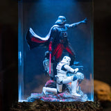 Star Wars Darth Vader Anakin Skywalker Stormtrooper Epoxy Resin Lamp, Night Light, Wireless Lights