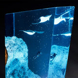 Manta Rays & Diver - High Quality Epoxy Resin Lamp