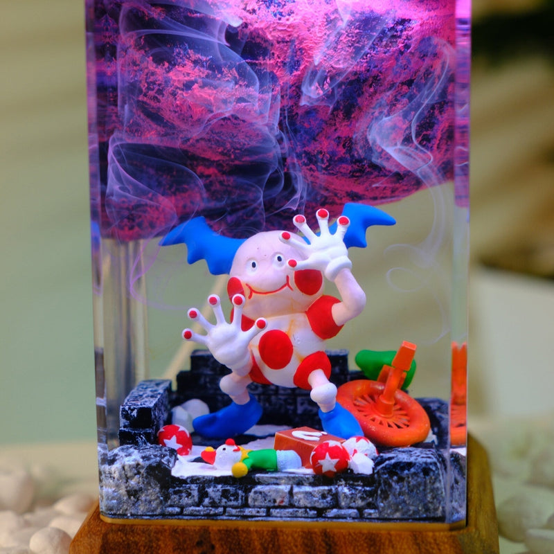 Pokemon Mr Mime Epoxy Resin Lamp, Night Light