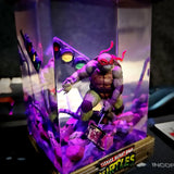 Teenage Mutant Ninja Turtles Raphael Diorama Epoxy Resin Lamp, Night Light, Wireless Lights