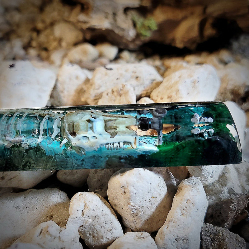 Leviathan Spacebar Artisan Keycaps Epoxy Resin