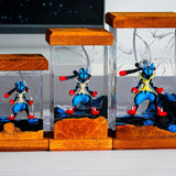 Pokemon Lucario Epoxy Resin Lamp, Night Light