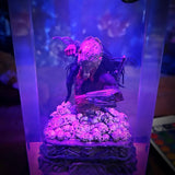 Predator Bust Alien Space Monster Diorama Epoxy Resin Lamp, Night Light, Wireless Lights