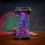 Xenomorph vs Predator Alien Space Monster Diorama Epoxy Resin Lamp, Night Light, Wireless Lights