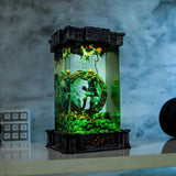 Zelda Link Archer Amiibo Diorama Epoxy Resin Lamp, Night Light, Wireless Lights