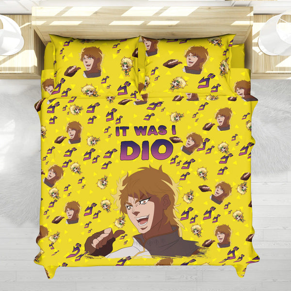 It was I Dio Jojo’s Bizarre Adventure Bedding Set