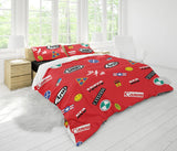 Kaneda Bike Decals Akira Bedding Set