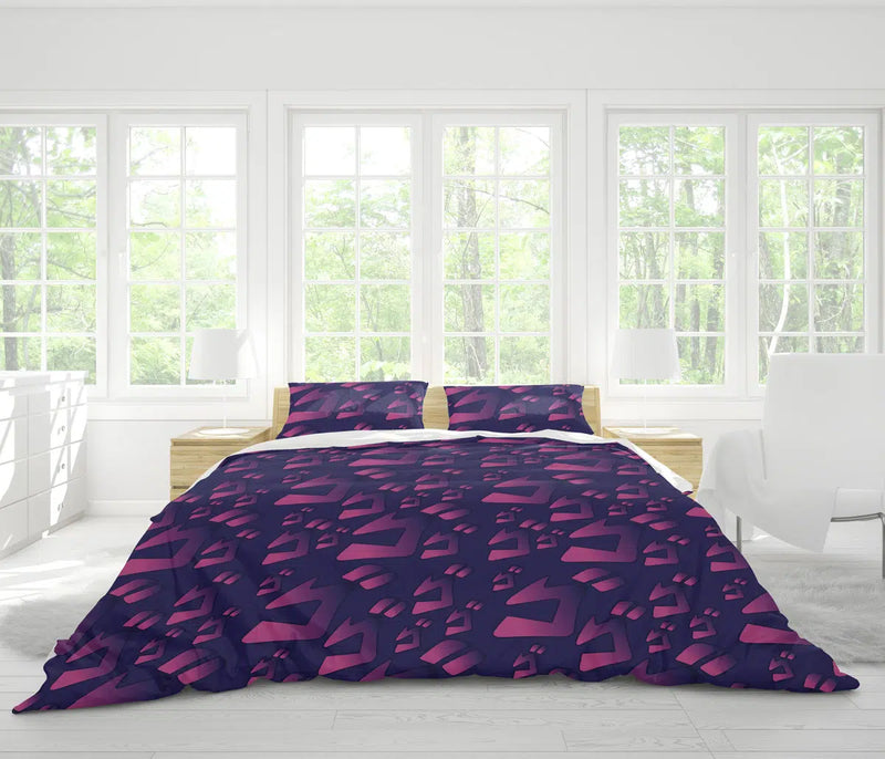 Menacing Aura Jojo’s Bizarre Adventure Bedding Set