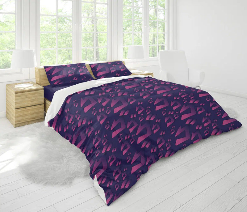 Menacing Aura Jojo’s Bizarre Adventure Bedding Set