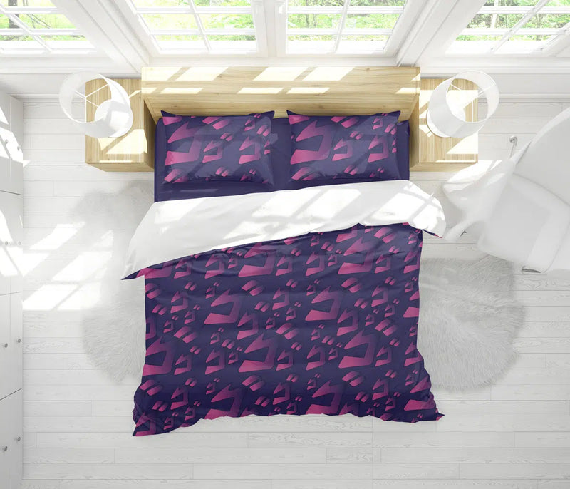 Menacing Aura Jojo’s Bizarre Adventure Bedding Set