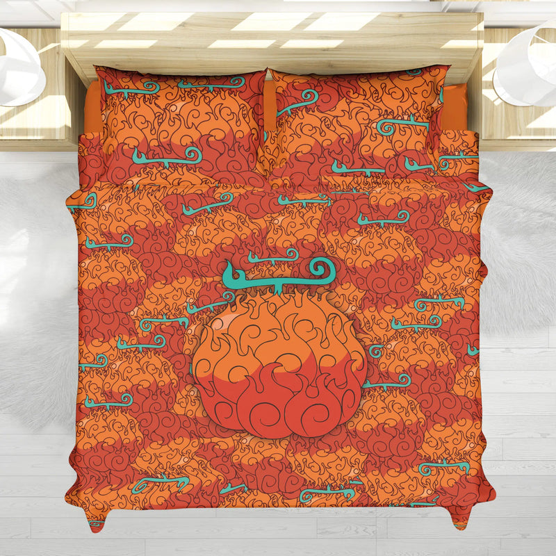 Mera Mera No Mi One Piece Bedding Set