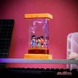 One Piece Luffy, Sabo and Ace Epoxy Resin Lamp, Night Light