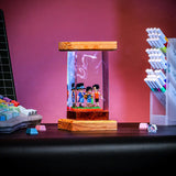 One Piece Luffy, Sabo and Ace Epoxy Resin Lamp, Night Light