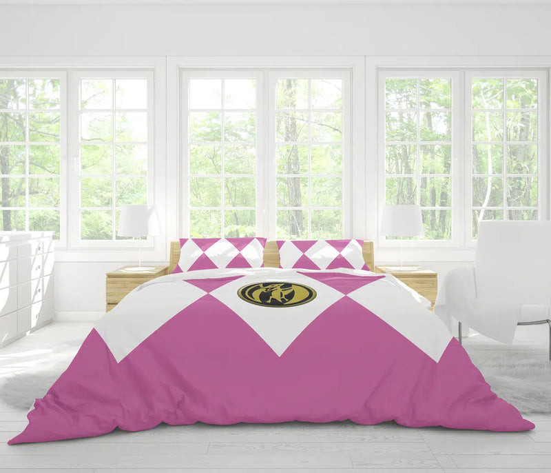 Pink Ranger Mighty Morphin Power Rangers Bedding Set