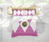 Pink Ranger Mighty Morphin Power Rangers Bedding Set