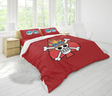 Portgas D. Ace One Piece Bedding Set