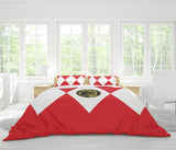 Red Ranger Mighty Morphin Power Rangers Bedding Set