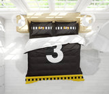 Sanji Germa Stealth Black One Piece Bedding Set