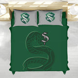 Slytherin Hogwarts Legacy Bedding Set