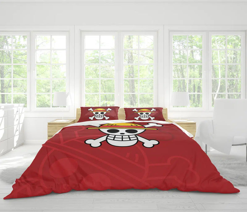 Straw Hat Pirates One Piece Bedding Set