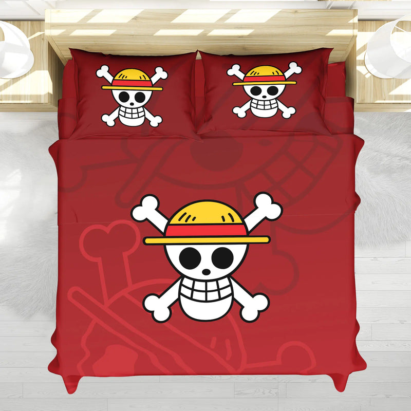 Straw Hat Pirates One Piece Bedding Set