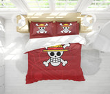 Straw Hat Pirates One Piece Bedding Set