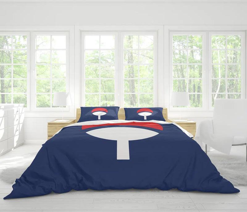 Uchiha Symbol Naruto Bedding Set