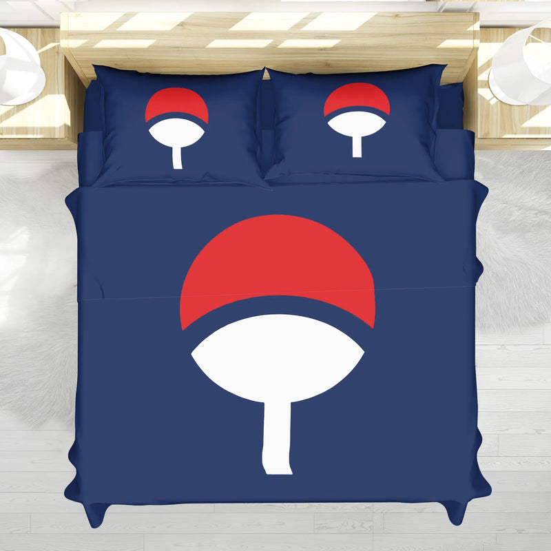 Uchiha Symbol Naruto Bedding Set