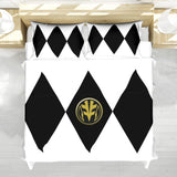 White Ranger Mighty Morphin Power Rangers Bedding Set