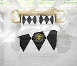 White Ranger Mighty Morphin Power Rangers Bedding Set