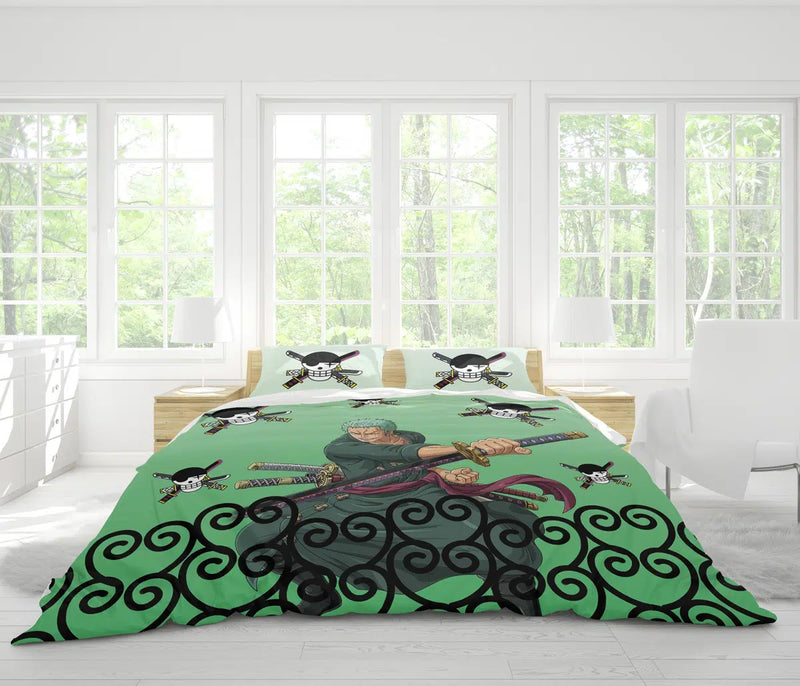 Zoro One Piece Bedding Set