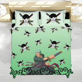 Zoro One Piece Bedding Set